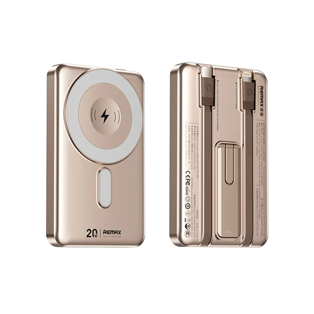 Power Bank Magsafe REMAX CX-2 15W 10000mAh zlatni
