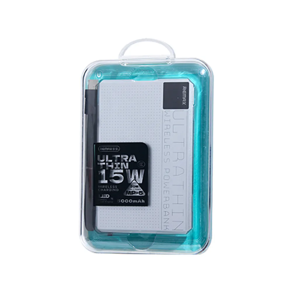 Power Bank Magsafe REMAX MP-5 15W PD20W 5000mAh srebrni