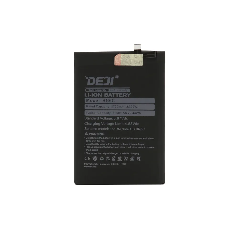 Baterija za Xiaomi Redmi Note 15 (BN6C) 5700mAh Deji