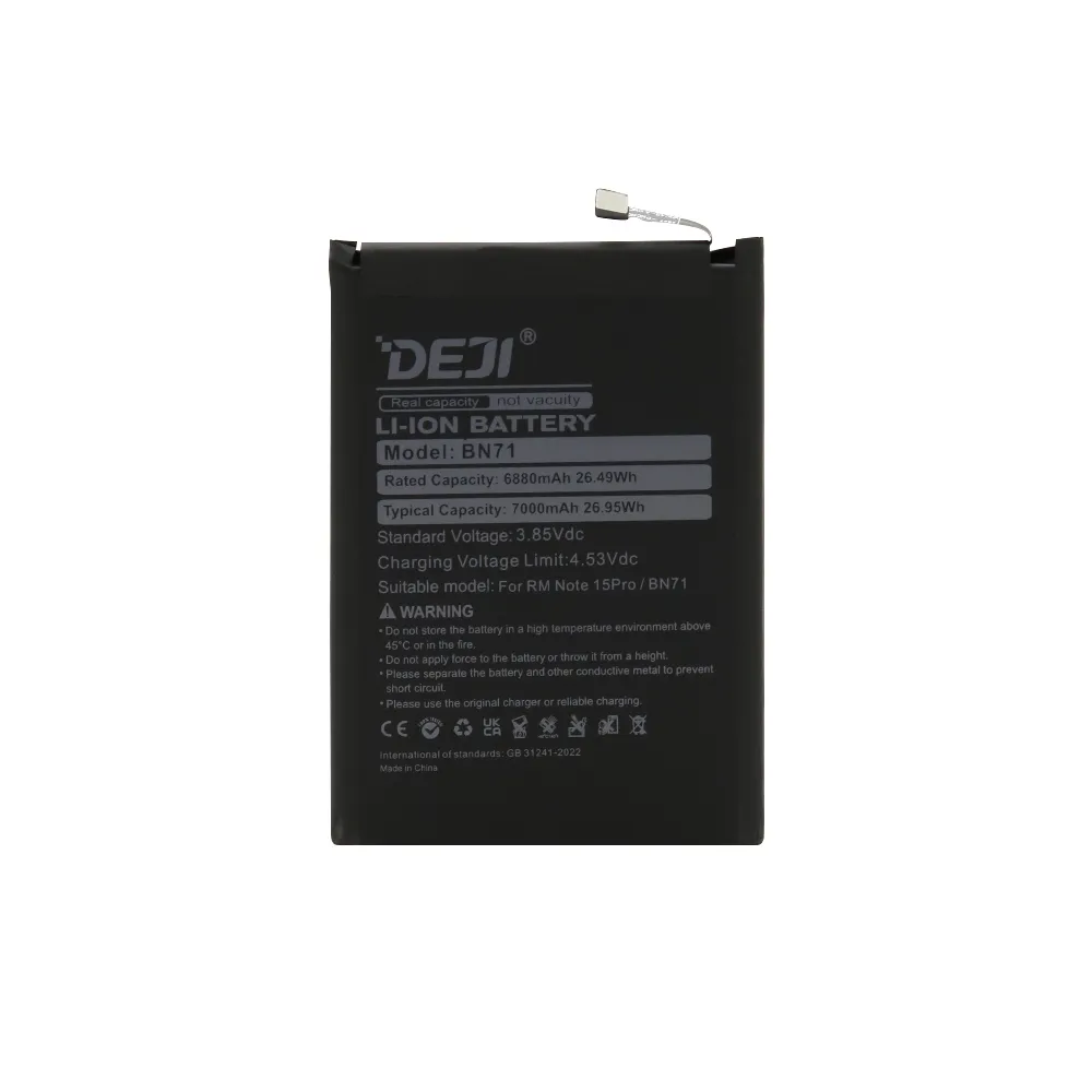 Baterija za Xiaomi Redmi Note 15 Pro (BN71) 6880mAh Deji
