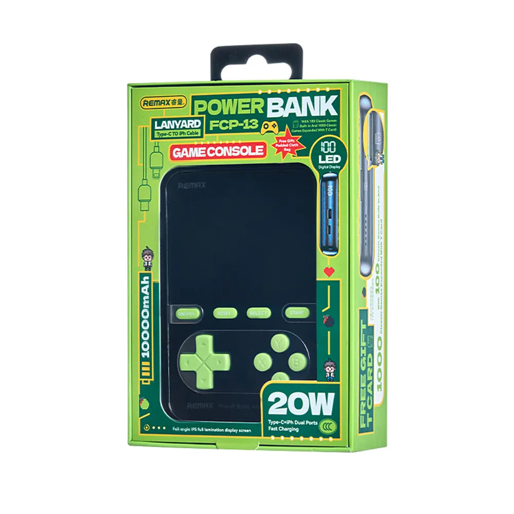 Power Bank REMAX FCP-13 Game console 20W ultra-thin 10000mAh plavi