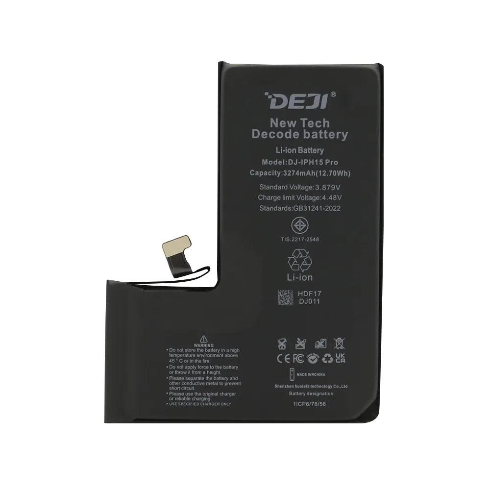 Baterija za Iphone 15 Pro (6.1) 3274mAh Decode Deji