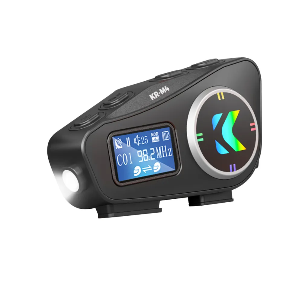 Bluetooth headset za kacigu (slusalica) KARLER BASS KR-M4 COMBO crna