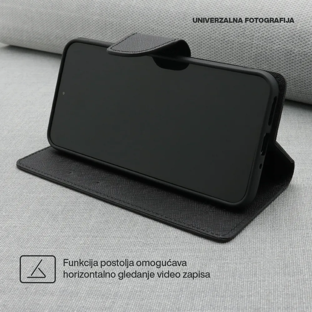 Futrola BI FOLD MERCURY za Honor X7b crna