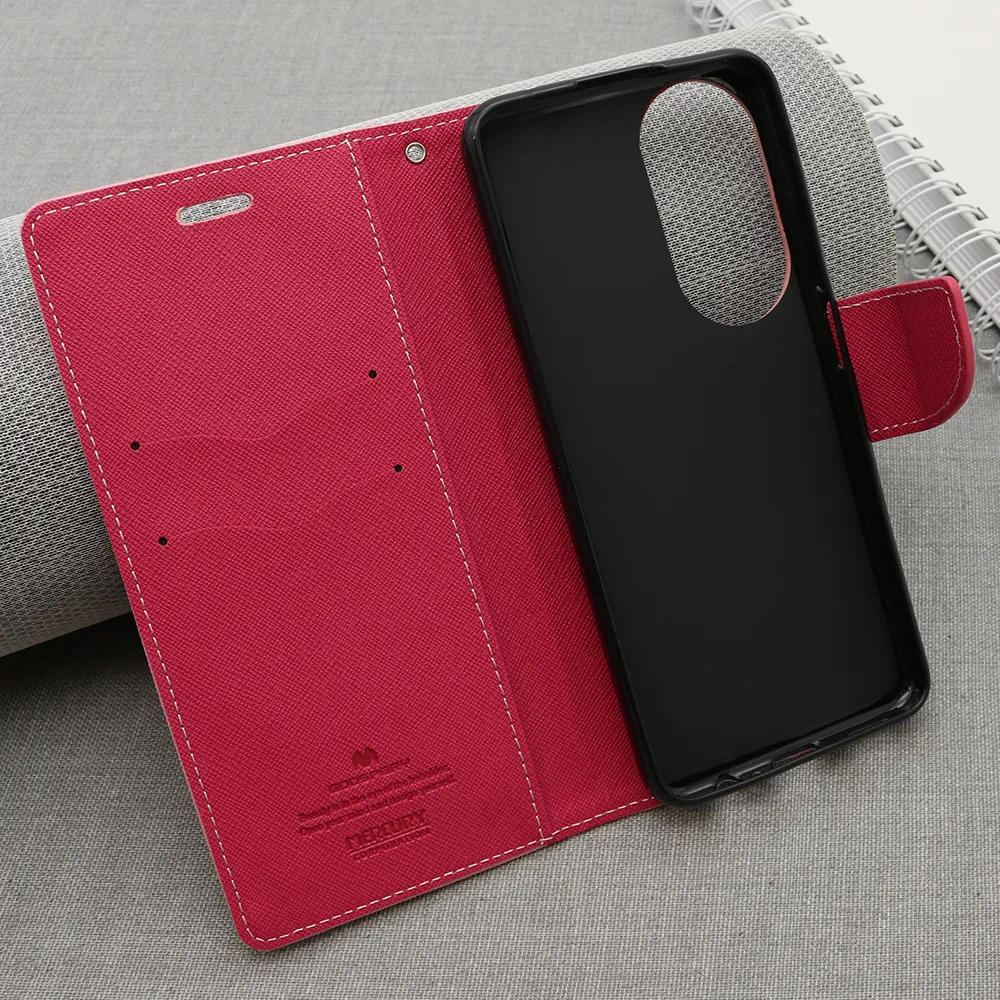 Futrola BI FOLD MERCURY za Honor X7b pink