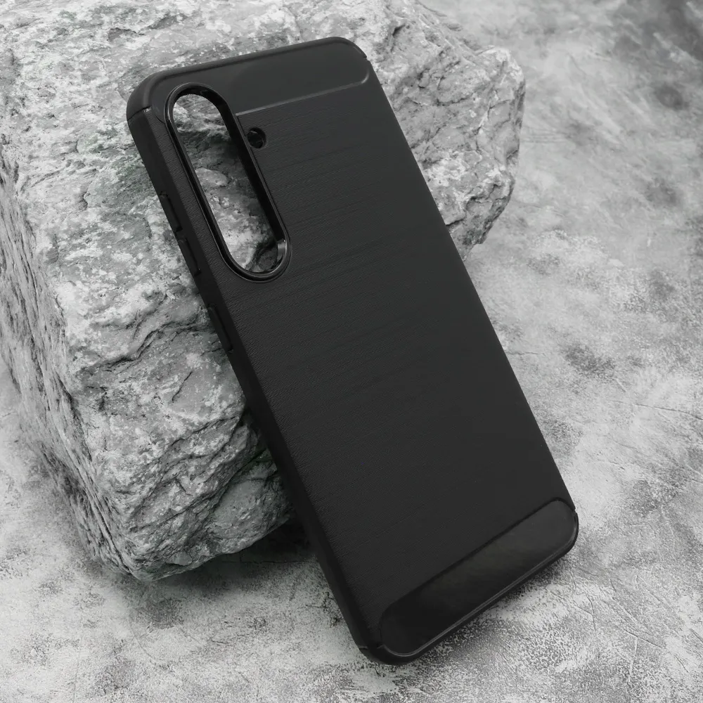 Futrola silikon BRUSHED za Samsung S721B Galaxy S24 FE crna