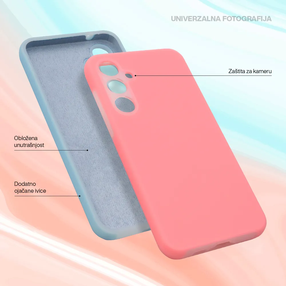 Futrola PASTEL COLOR za Samsung A356B Galaxy A35 5G roze