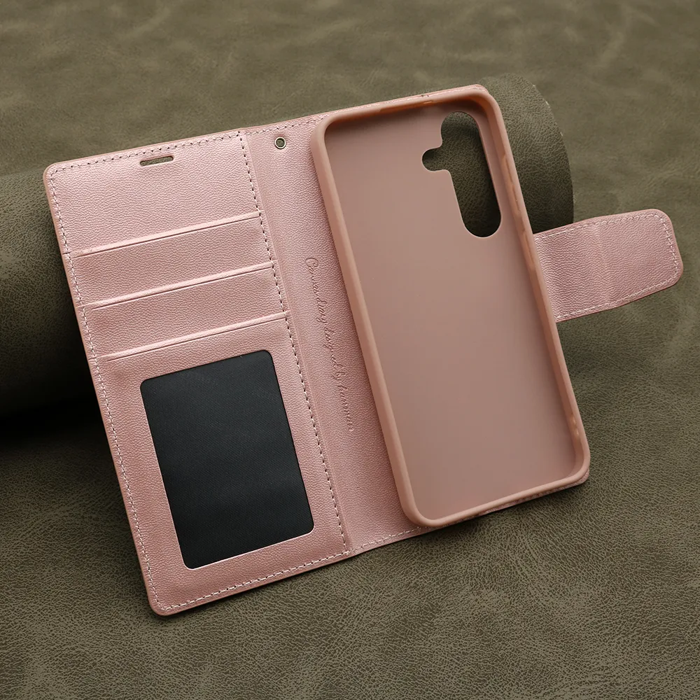 Futrola BI FOLD HANMAN II za Samsung S931B Galaxy S25 5G svetlo roze