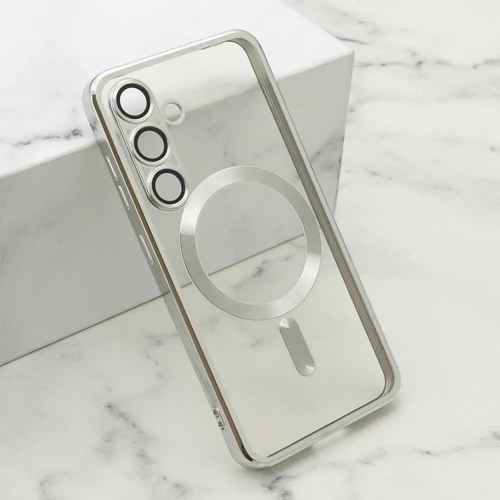 Futrola CAMERA PROTECT MAGSAFE za Samsung S931B Galaxy S25 5G srebrna