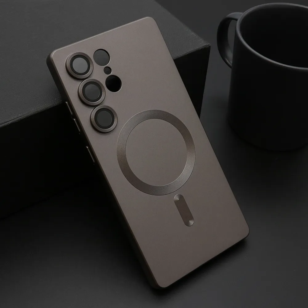 Futrola ELEGANT MAGSAFE za Samsung S938B Galaxy S25 Ultra 5G siva