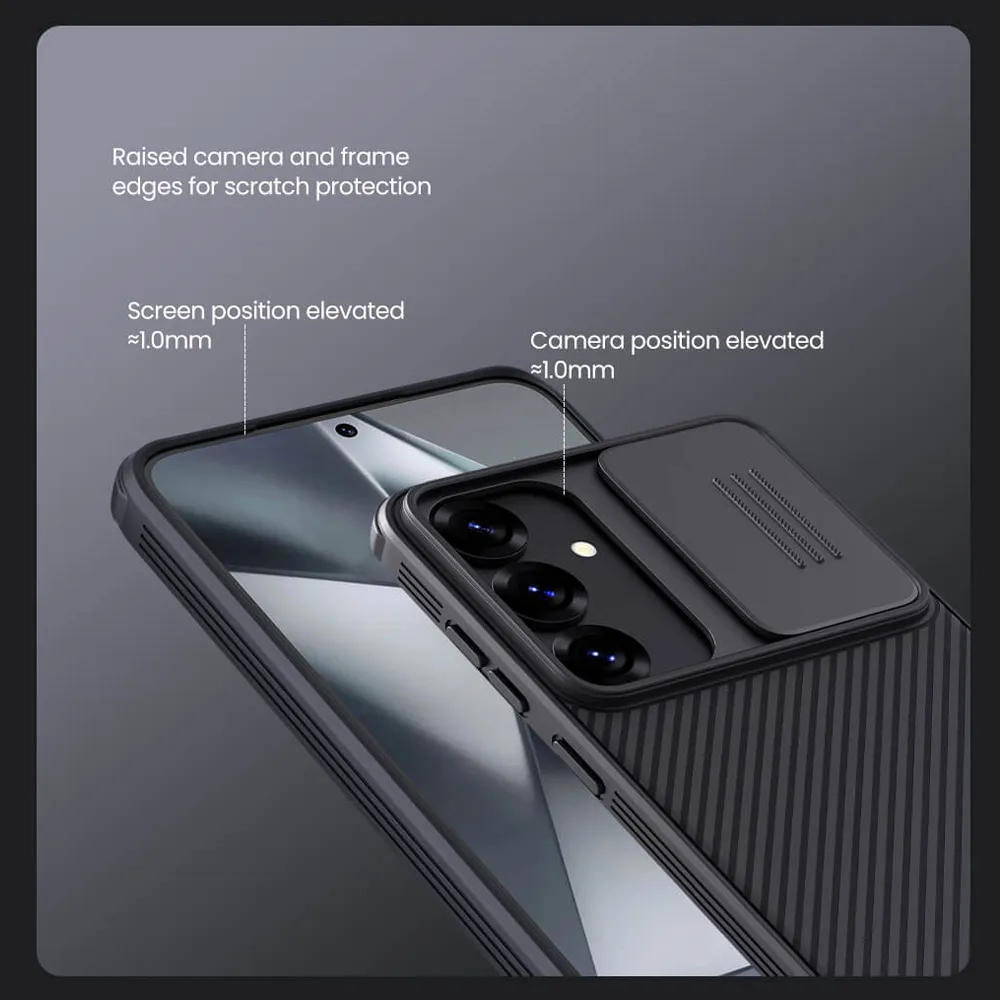 Futrola Nillkin Cam Shield Pro Magnetic za Samsung S931B Galaxy S25 5G crna