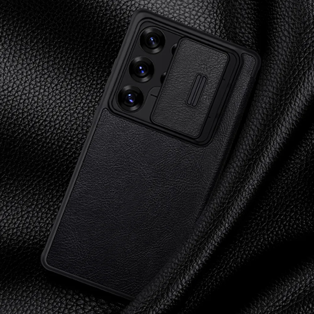 Futrola NILLKIN QIN Pro za Samsung S938B Galaxy S25 Ultra 5G crna