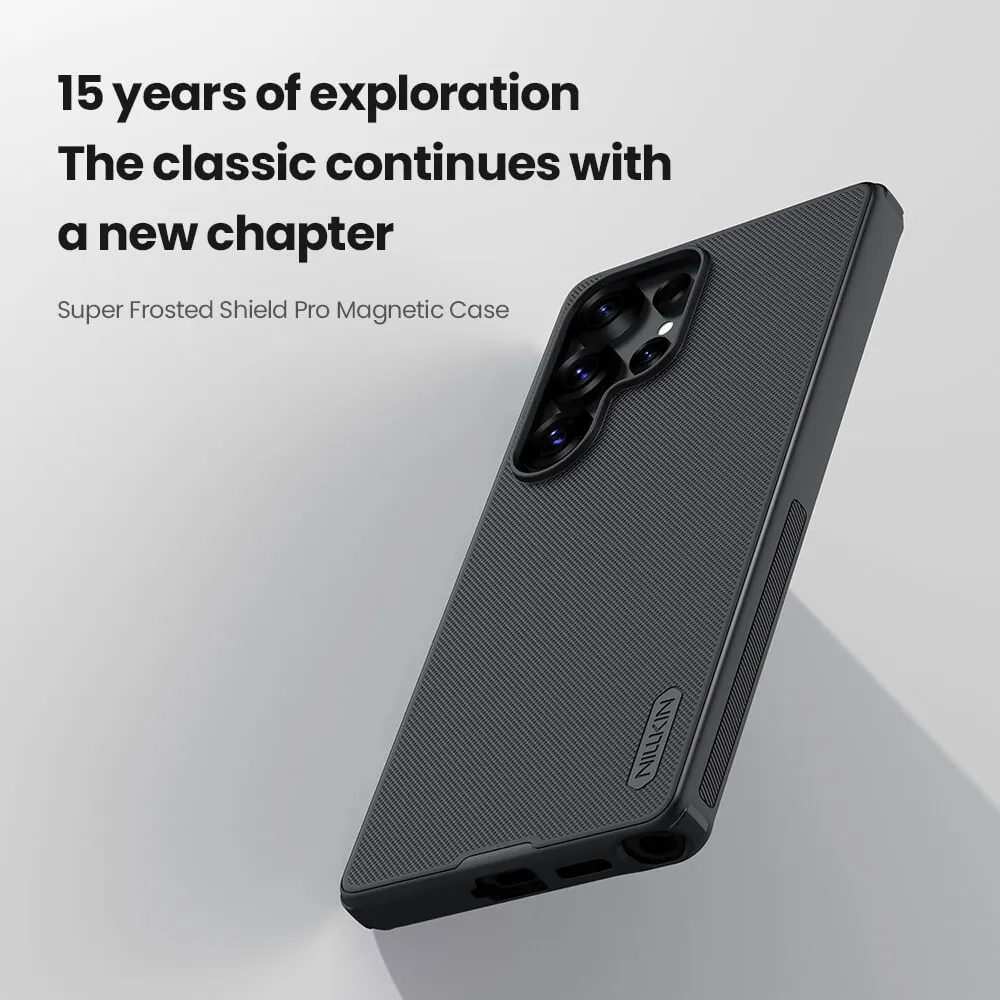 Futrola NILLKIN Super Frost PRO MAGNETIC za Samsung S938B Galaxy S25 Ultra 5G crna