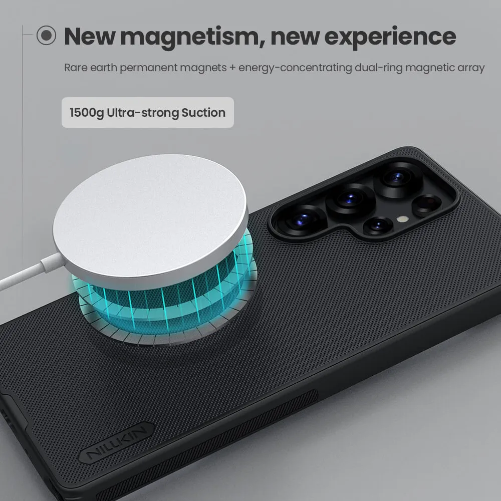 Futrola NILLKIN Super Frost PRO MAGNETIC za Samsung S938B Galaxy S25 Ultra 5G crna