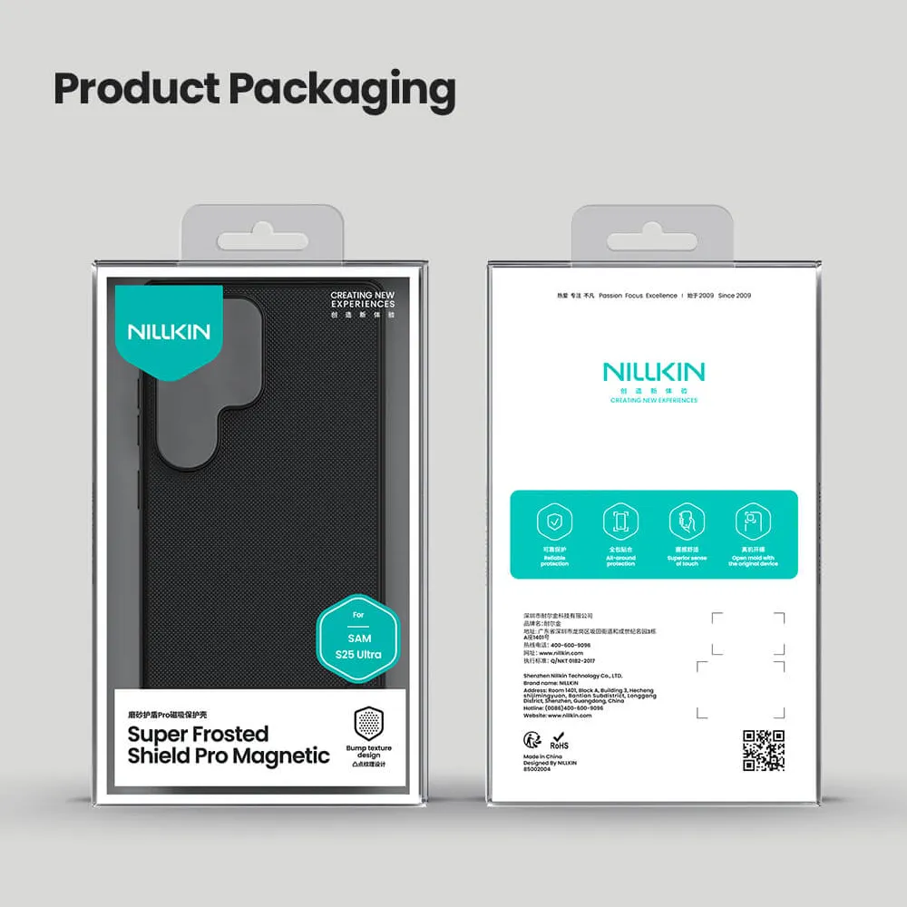 Futrola NILLKIN Super Frost PRO MAGNETIC za Samsung S938B Galaxy S25 Ultra 5G crna