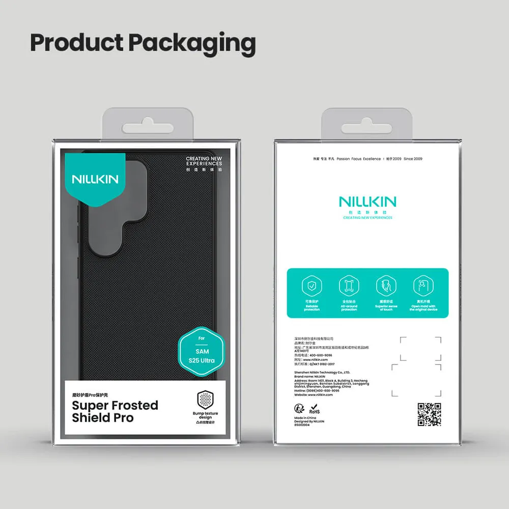 Futrola NILLKIN Super Frost PRO za Samsung S938B Galaxy S25 Ultra 5G crna