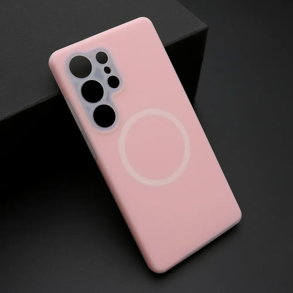 Futrola PASTEL COLOR MagSafe za Samsung S938B Galaxy S25 Ultra 5G roze