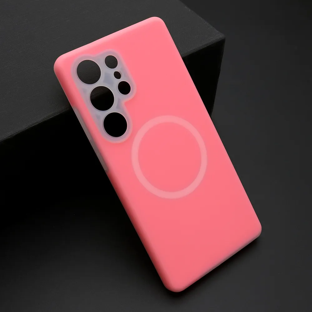 Futrola PASTEL COLOR MagSafe za Samsung S938B Galaxy S25 Ultra 5G pink