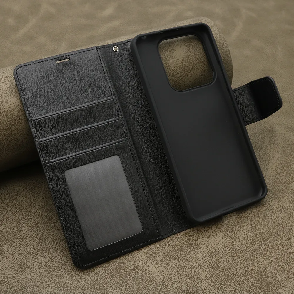Futrola BI FOLD HANMAN II za Xiaomi Redmi Note 14 5G crna
