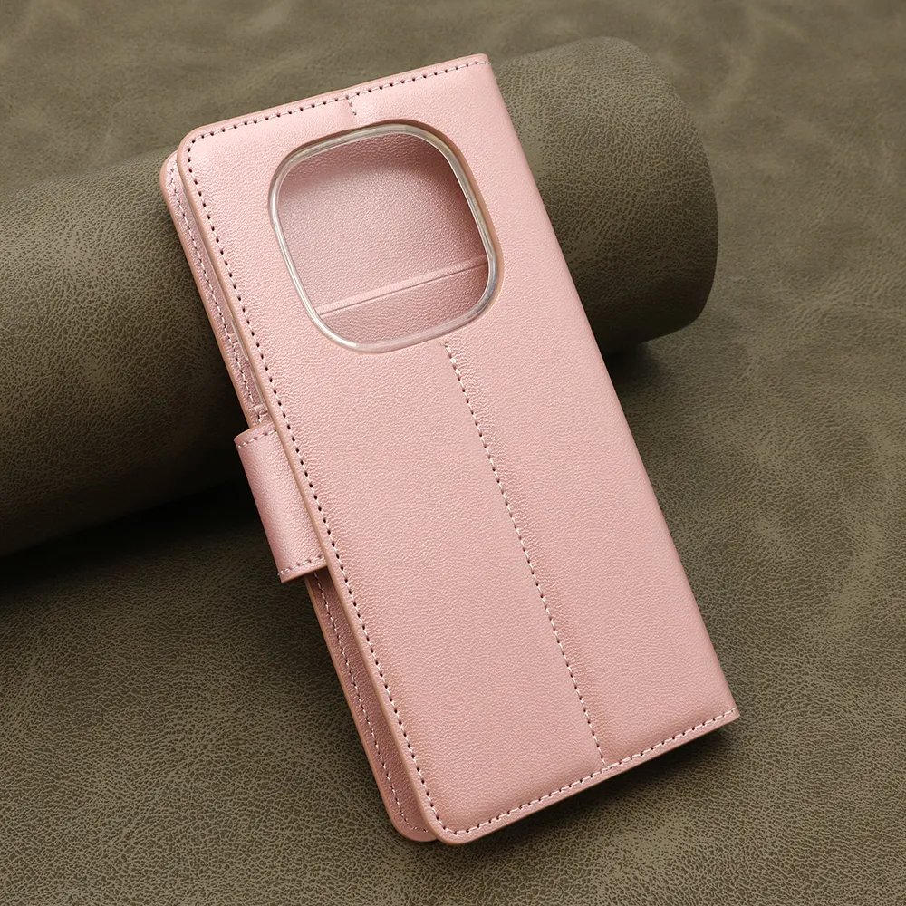 Futrola BI FOLD HANMAN II za Xiaomi Redmi Note 14 Pro 5G roze