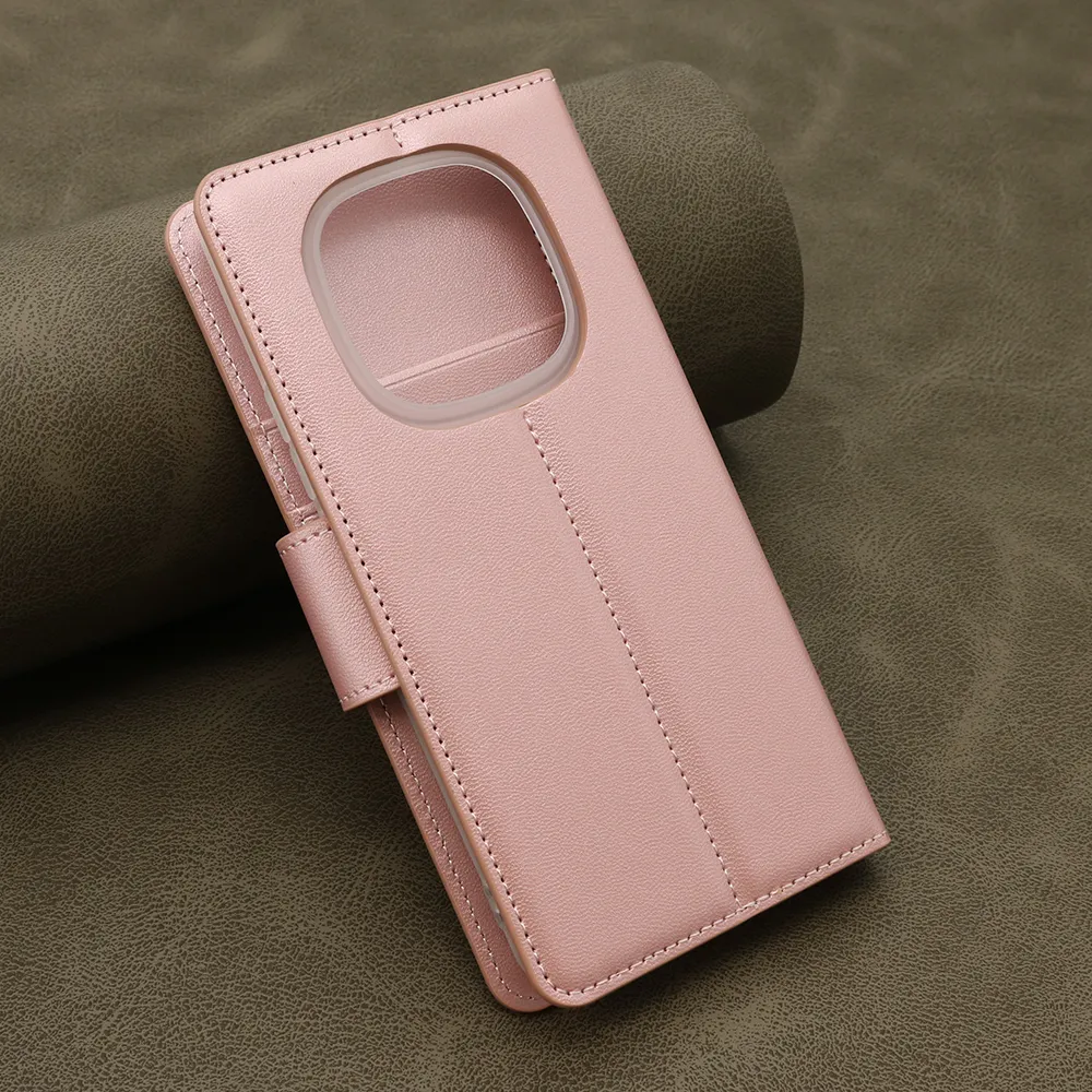 Futrola BI FOLD HANMAN II za Xiaomi Redmi Note 14 Pro Plus 5G roze