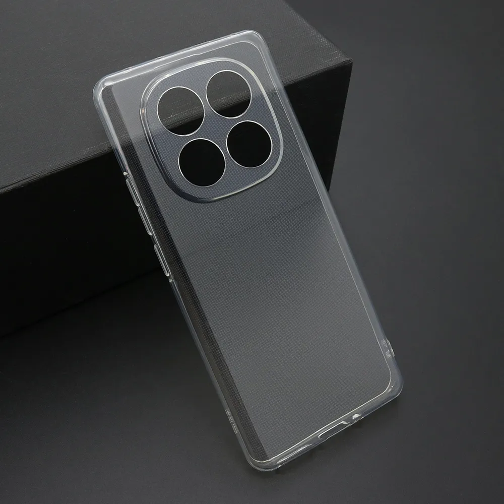 Futrola ULTRA TANKI PROTECT silikon za Xiaomi Redmi Note 14 Pro Plus 5G providna (bela)