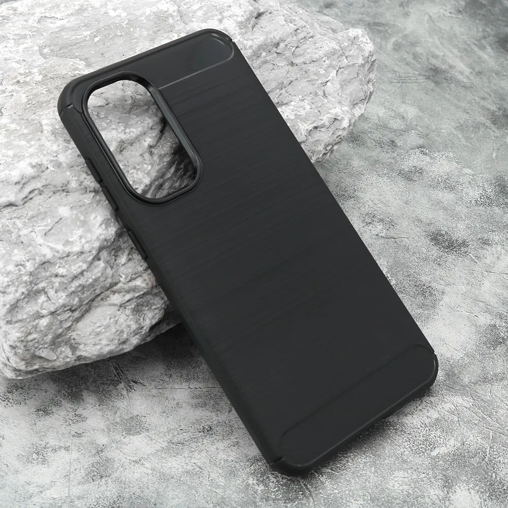 Futrola silikon BRUSHED za Samsung A366B Galaxy A36 5G crna