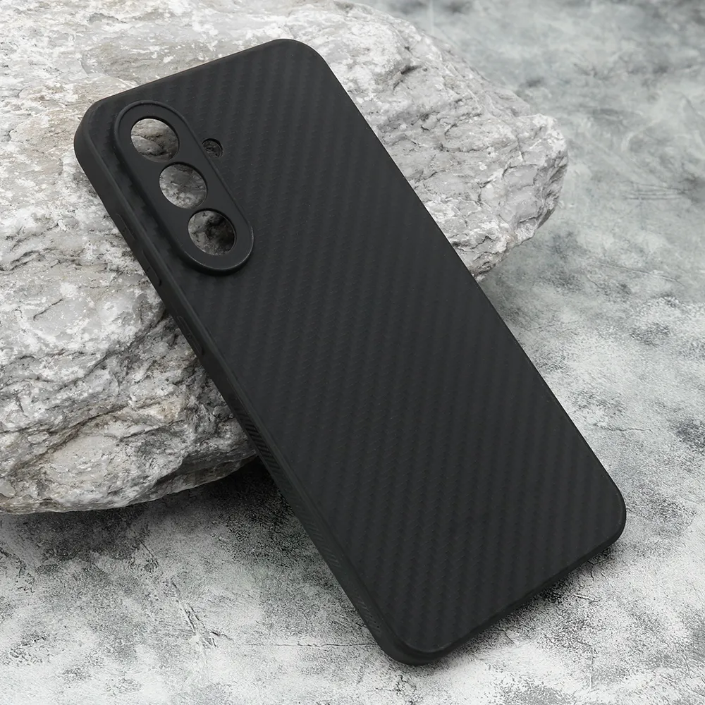 Futrola silikon CARBON LIGHT za Samsung A366B Galaxy A36 5G crna