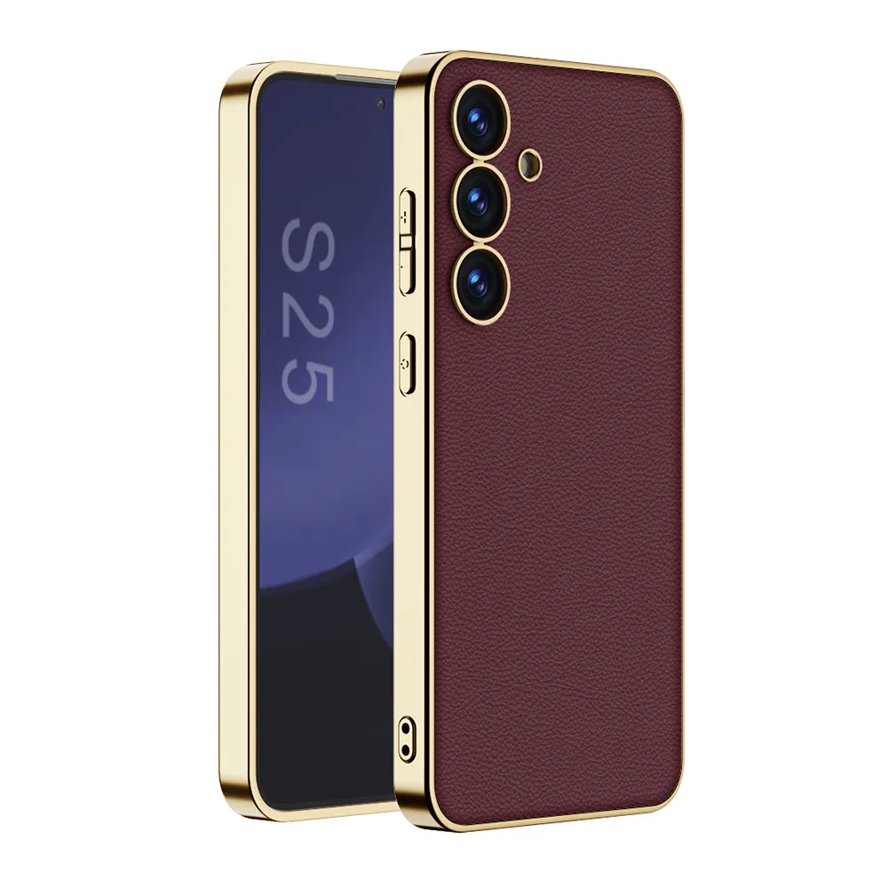 Futrola S GOLD LINE za Samsung S931B Galaxy S25 5G crvena (GKK case)