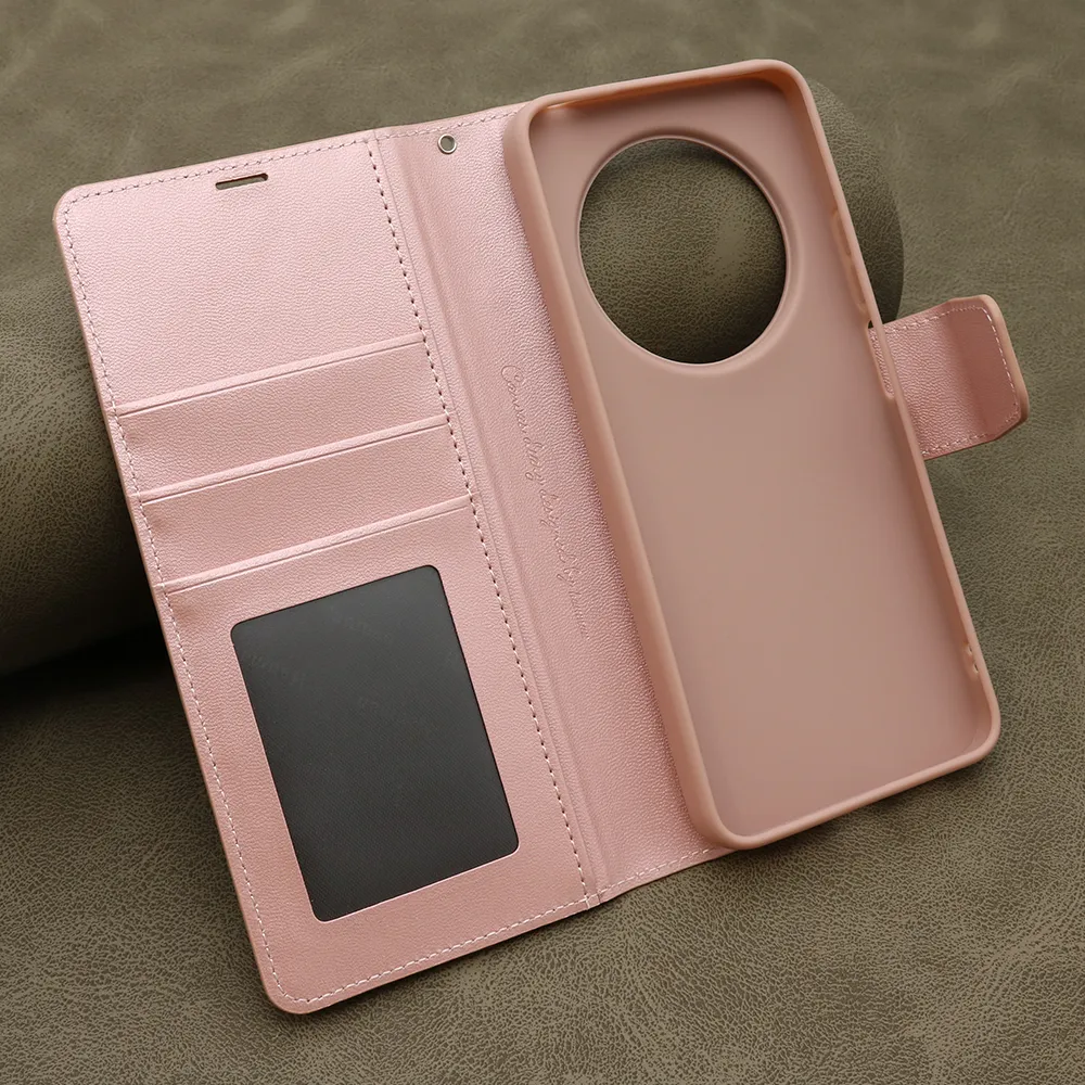 Futrola BI FOLD HANMAN II za Xiaomi Redmi 14C 4G/Redmi A4 5G svetlo roze