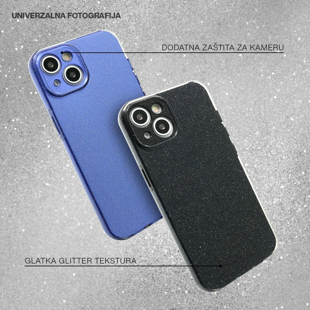 Futrola GLOW SHINING za Samsung A266B Galaxy A26 5G plava