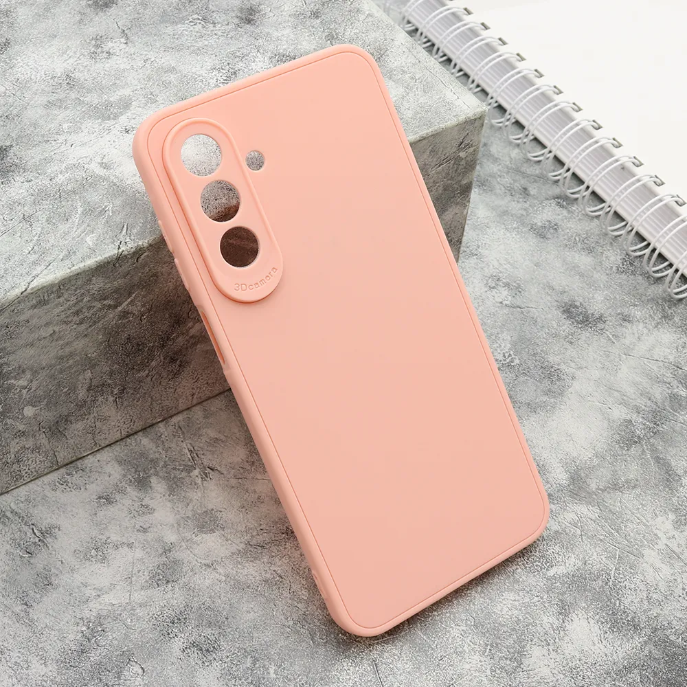 Futrola Soft 3D camera za Samsung A266B Galaxy A26 5G roze