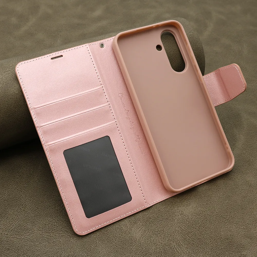 Futrola BI FOLD HANMAN II za Samsung A566B Galaxy A56 5G svetlo roze