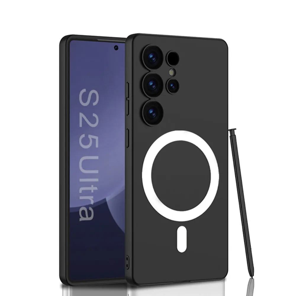 Futrola STYLISH MAGSAFE II za Samsung S938B Galaxy S25 Ultra 5G crna (GKK case)