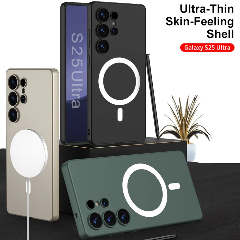 Futrola STYLISH MAGSAFE II za Samsung S938B Galaxy S25 Ultra 5G zelena (GKK case)