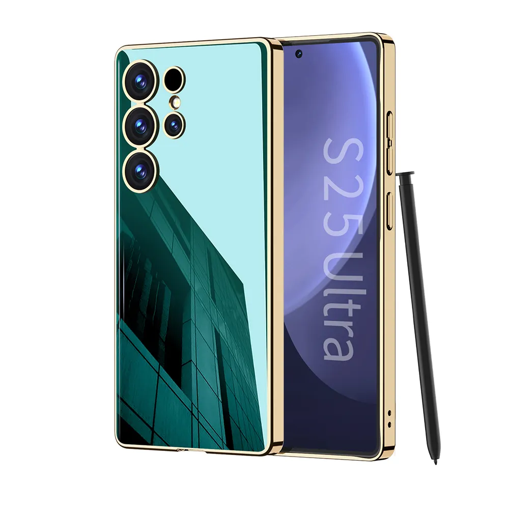 Futrola S MIRROR za Samsung S938B Galaxy S25 Ultra 5G zelena (GKK case)