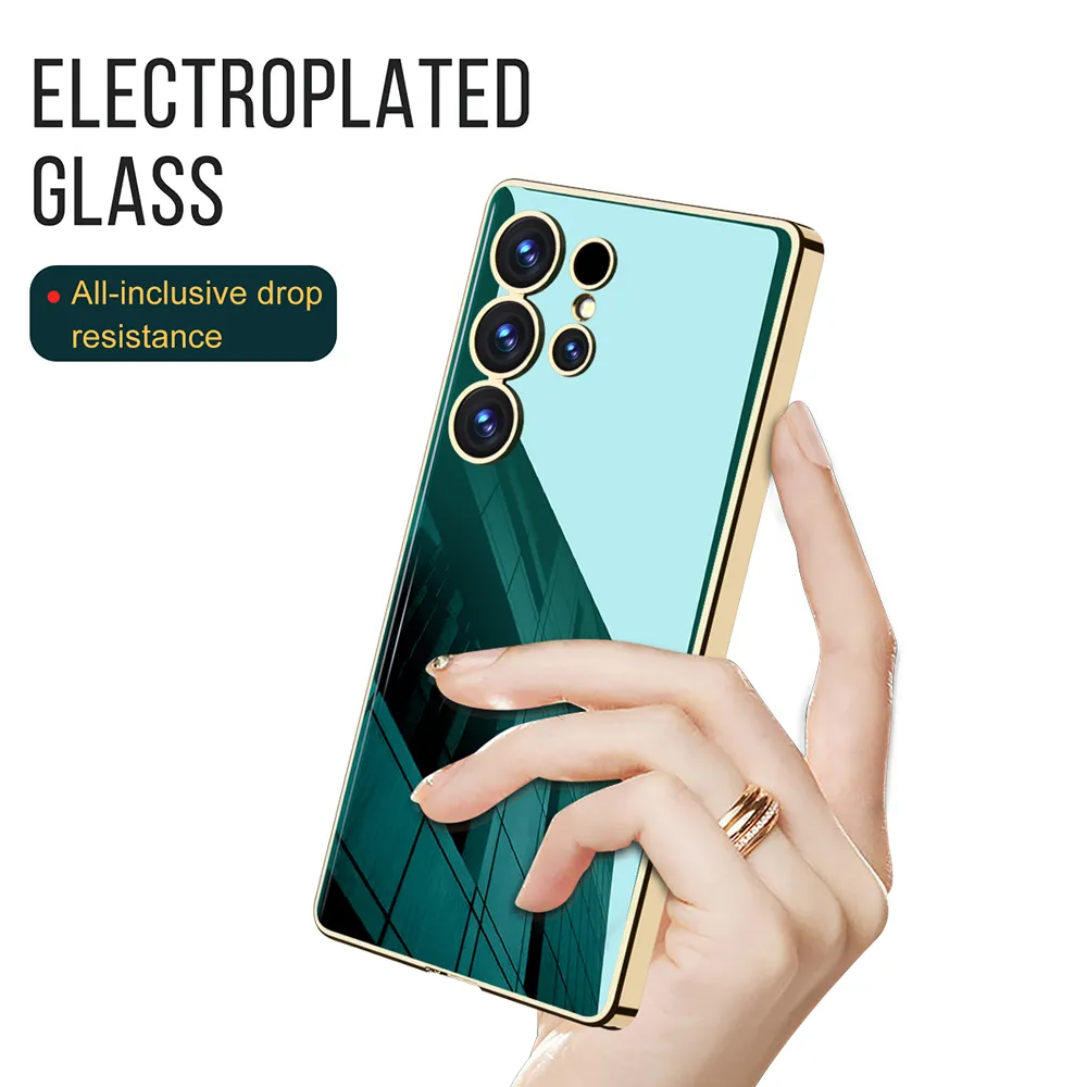 Futrola S MIRROR za Samsung S938B Galaxy S25 Ultra 5G zelena (GKK case)