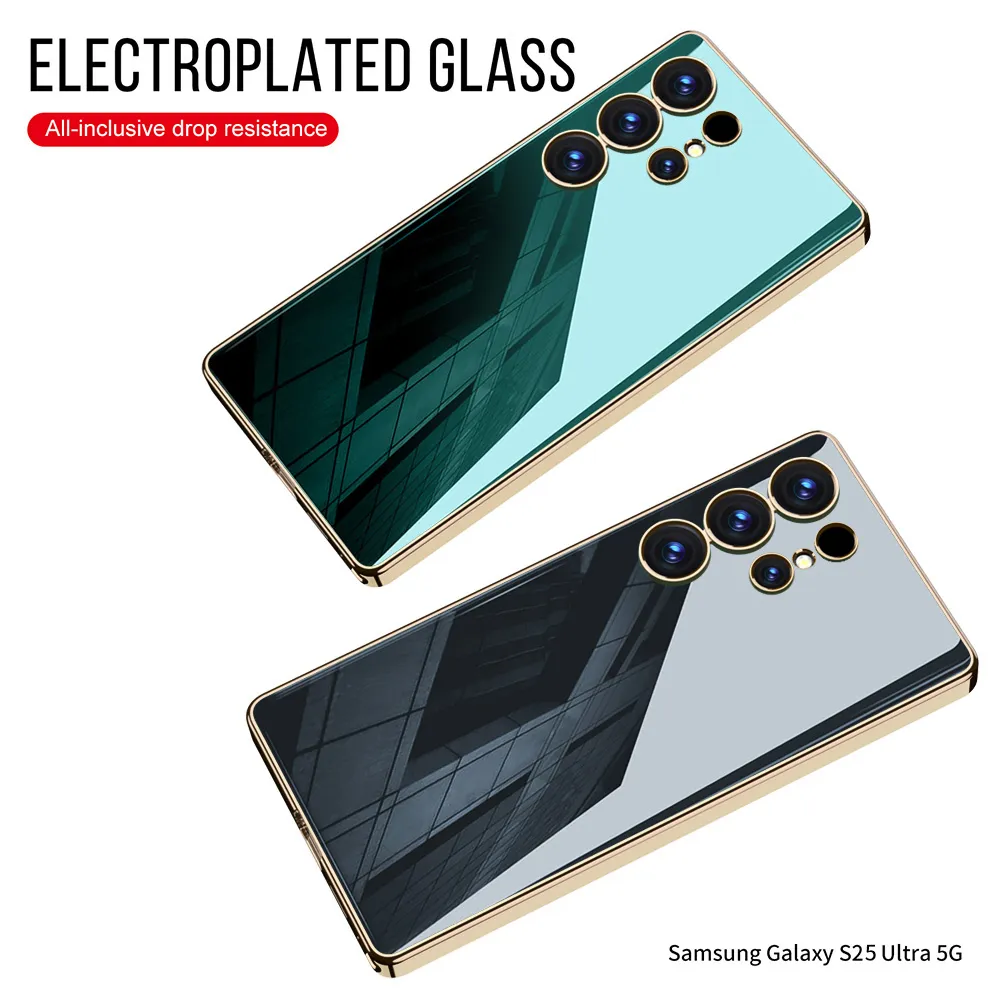 Futrola S MIRROR za Samsung S938B Galaxy S25 Ultra 5G zelena (GKK case)