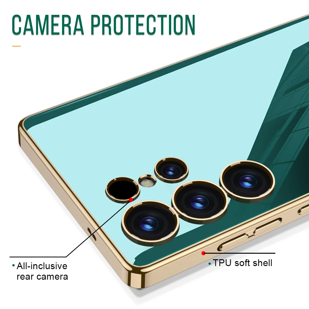 Futrola S MIRROR za Samsung S938B Galaxy S25 Ultra 5G zelena (GKK case)