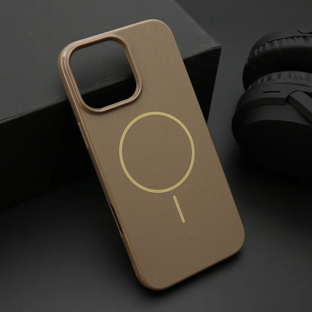 Futrola JELLY MagSafe za iPhone 16 Pro Max (6.9) tamno zlatna