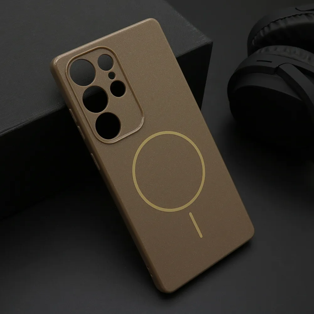 Futrola JELLY MagSafe za Samsung S938B Galaxy S25 Ultra 5G tamno zlatna