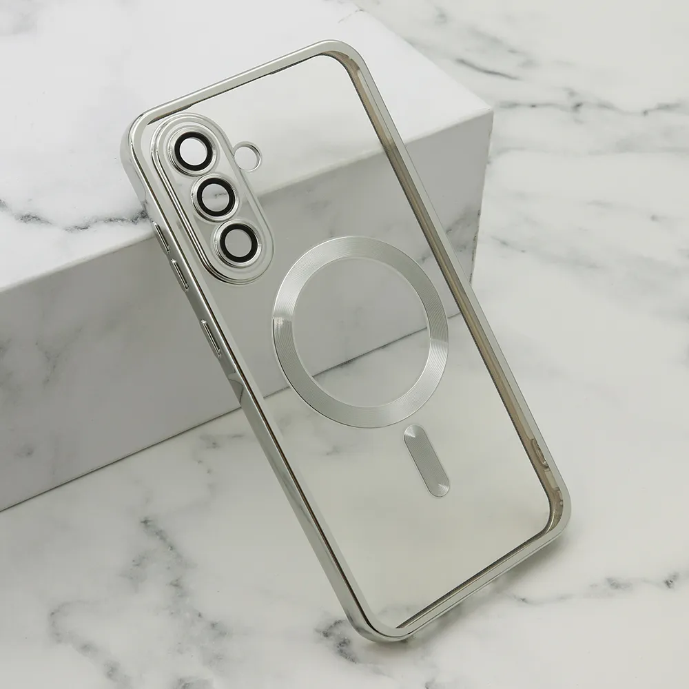 Futrola CAMERA PROTECT MagSafe za Samsung A366B Galaxy A36 5G srebrna
