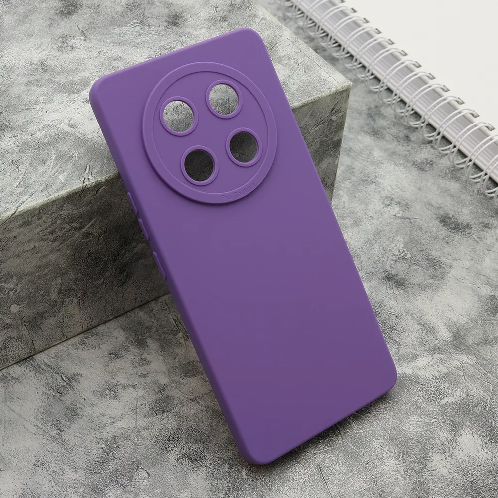 Futrola Silikon Pro Camera za Honor Magic 7 lite ljubicasta