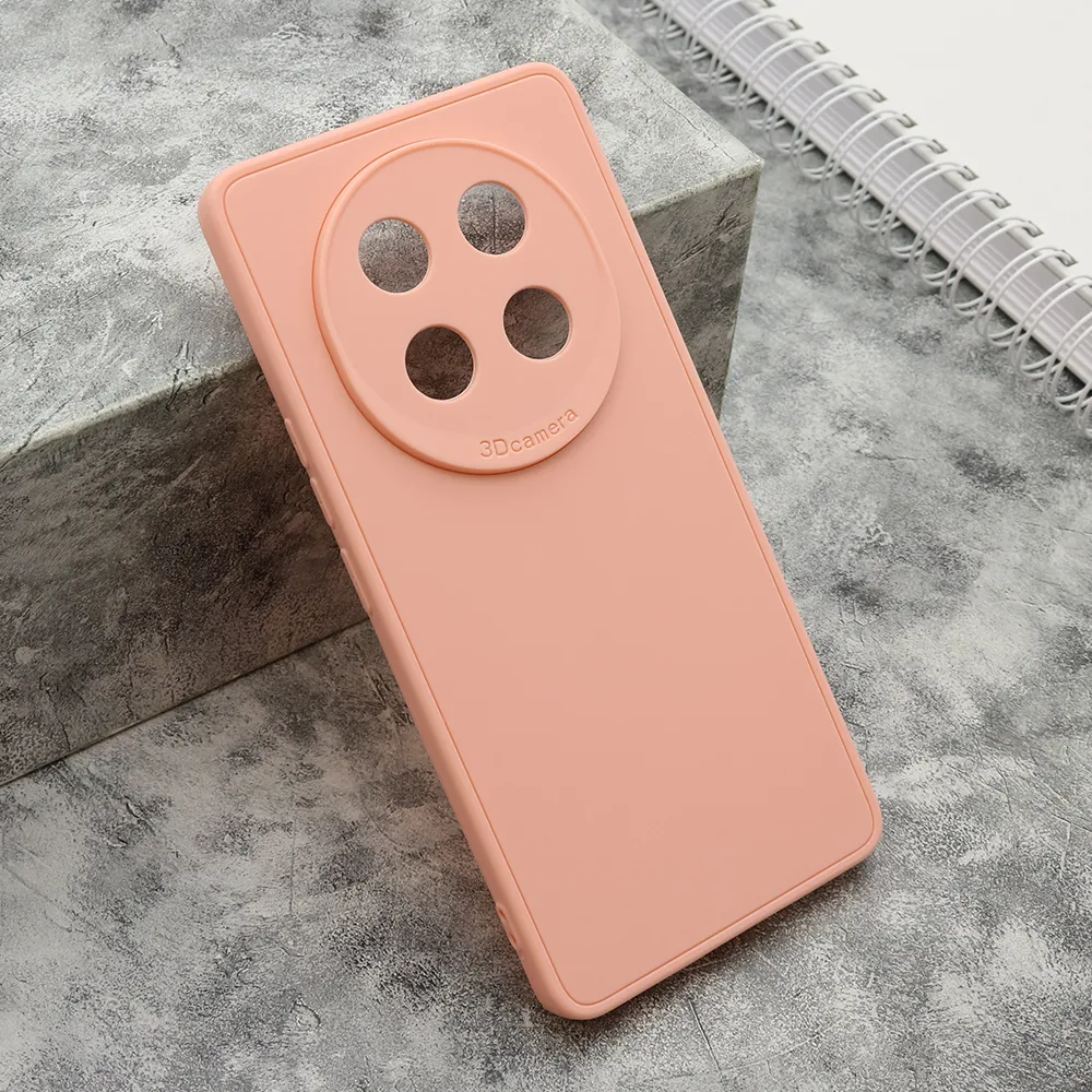 Futrola Soft 3D camera za Honor Magic 7 lite roze