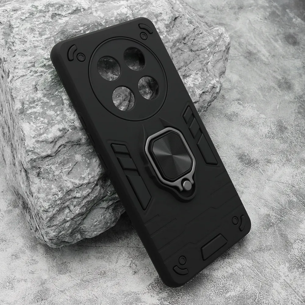 Futrola Square ring za Honor Magic 7 lite crna