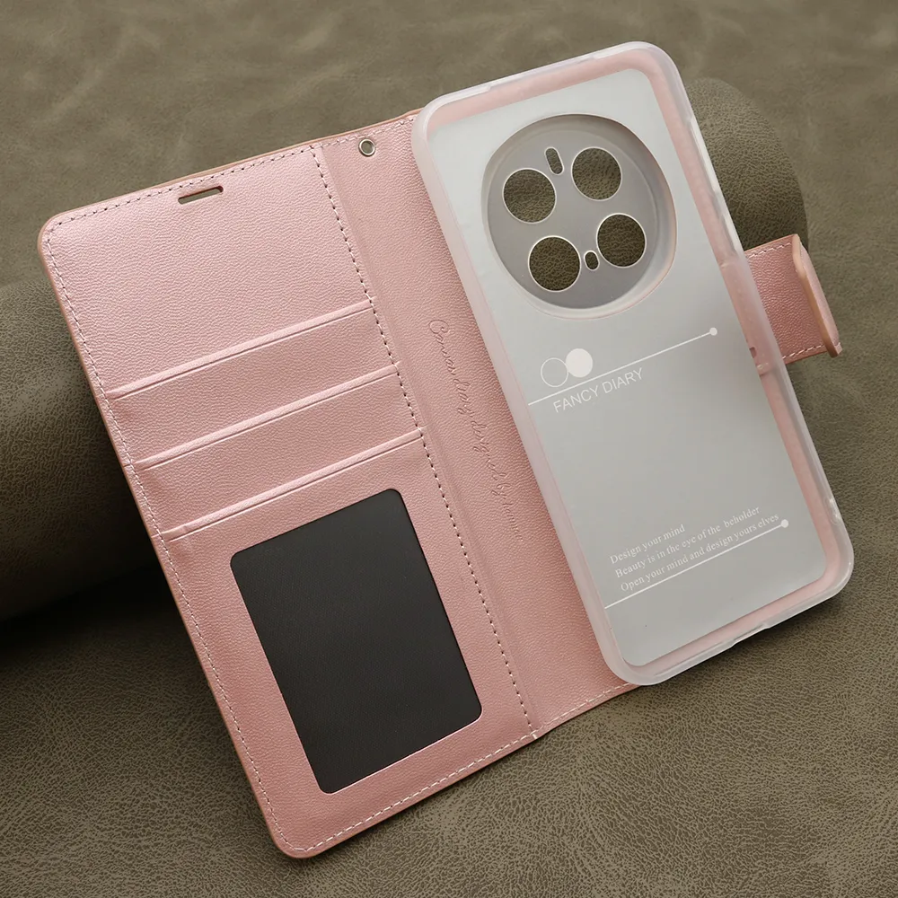 Futrola BI FOLD HANMAN II za Honor Magic 7 Pro svetlo roze