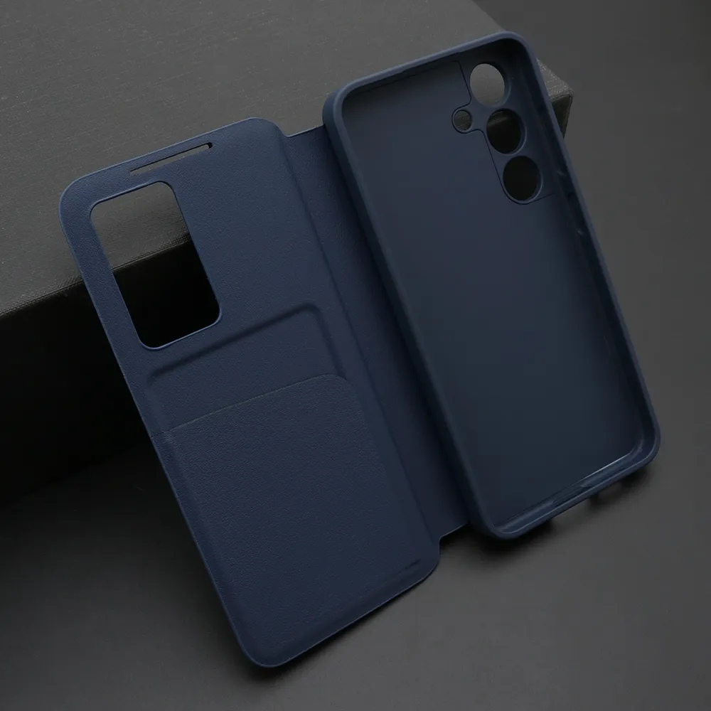 Futrola BI FOLD Smart Window za Samsung S921B Galaxy S24 5G plava
