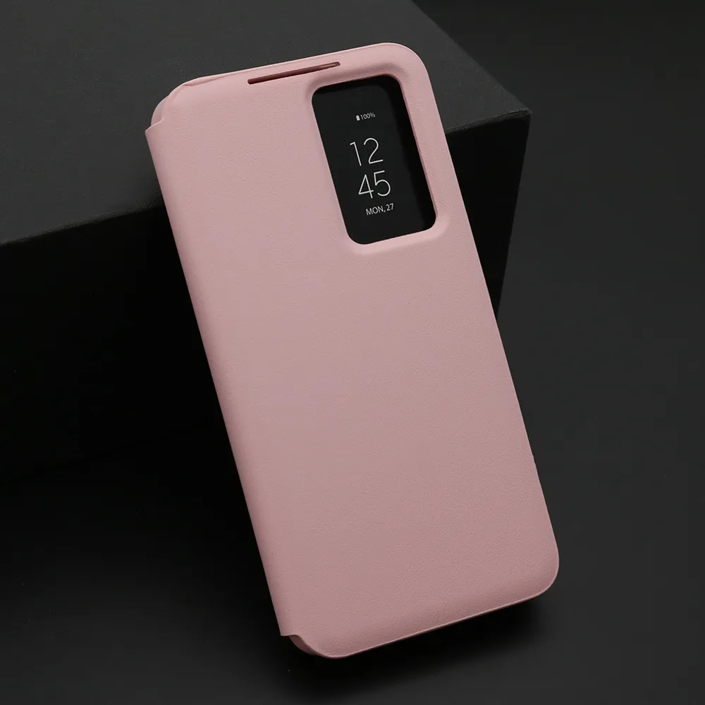 Futrola BI FOLD Smart Window za Samsung S921B Galaxy S24 5G roze