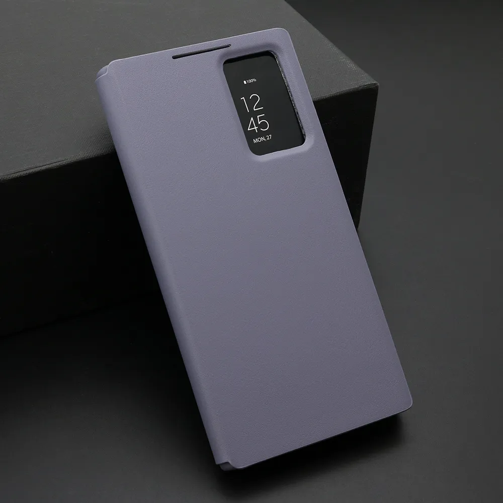 Futrola BI FOLD Smart Window za Samsung S928B Galaxy S24 Ultra 5G ljubicasta