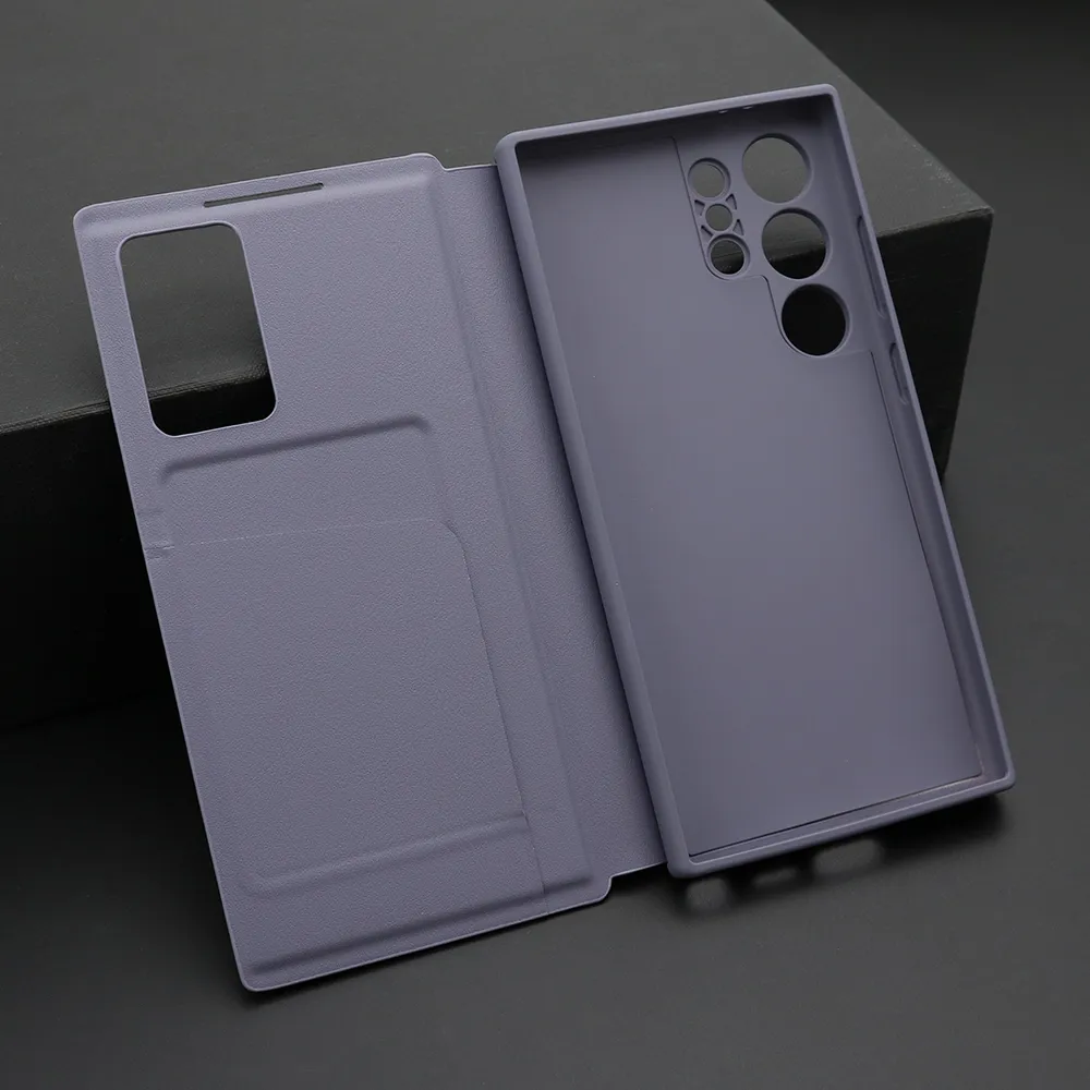 Futrola BI FOLD Smart Window za Samsung S928B Galaxy S24 Ultra 5G ljubicasta